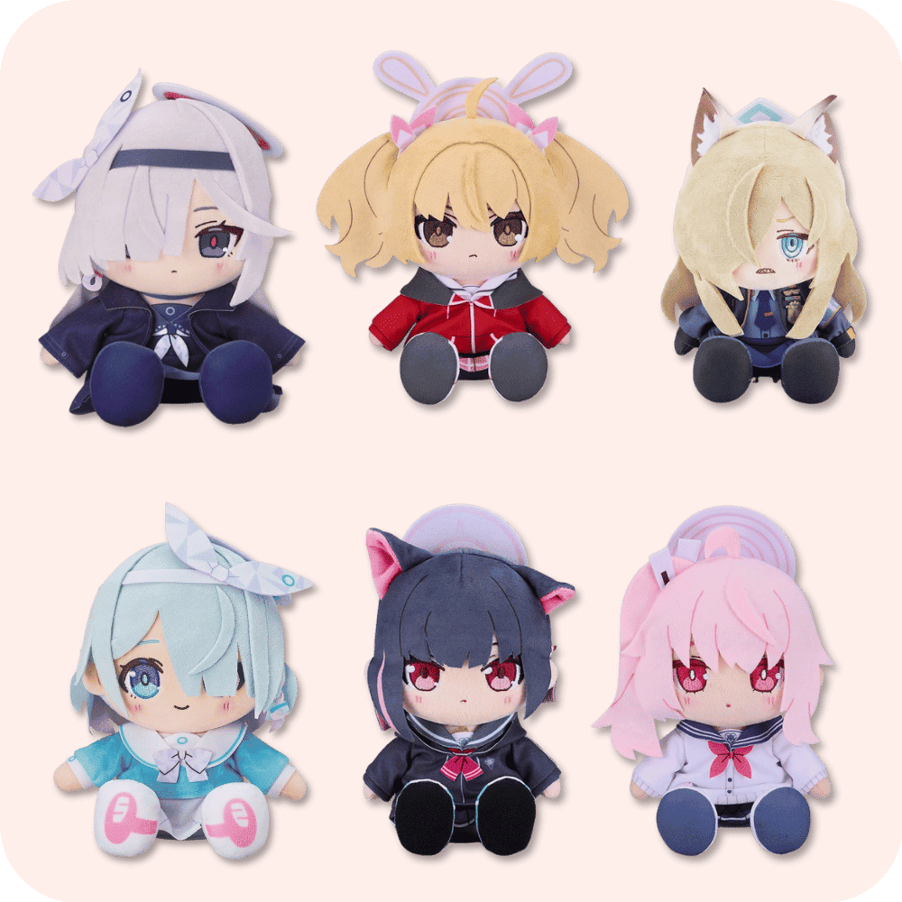 Blue Archive Plush Bundle Blue Archive Plush Bundle